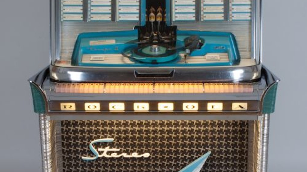 Jukebox “Rock-Ola”, Modell 1478, Chicago USA 1960