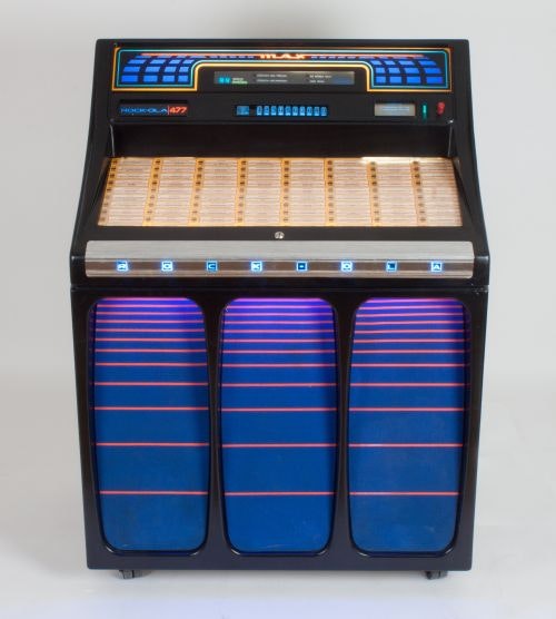Jukebox “Rock-Ola”, Modell 477, Chicago USA 1979