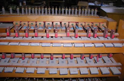 Britannic-Orgel Blasebälge