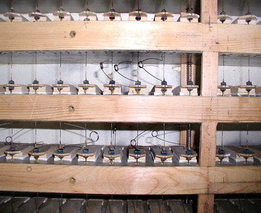 Britannic-Orgel Blasebälge