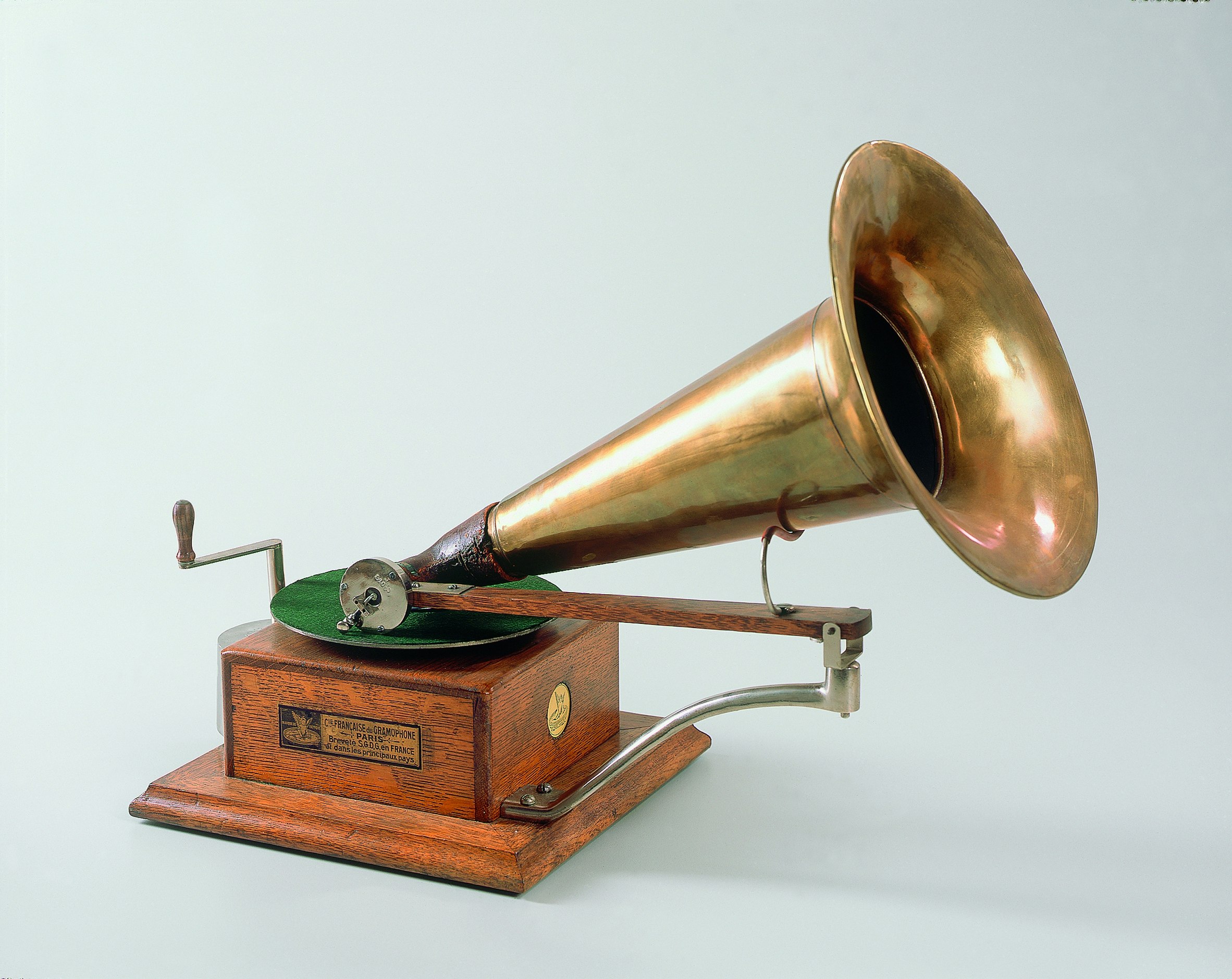 Berliner “Improved Gramophone”, Gramophone & Typwriter LTD, USA, um 1900