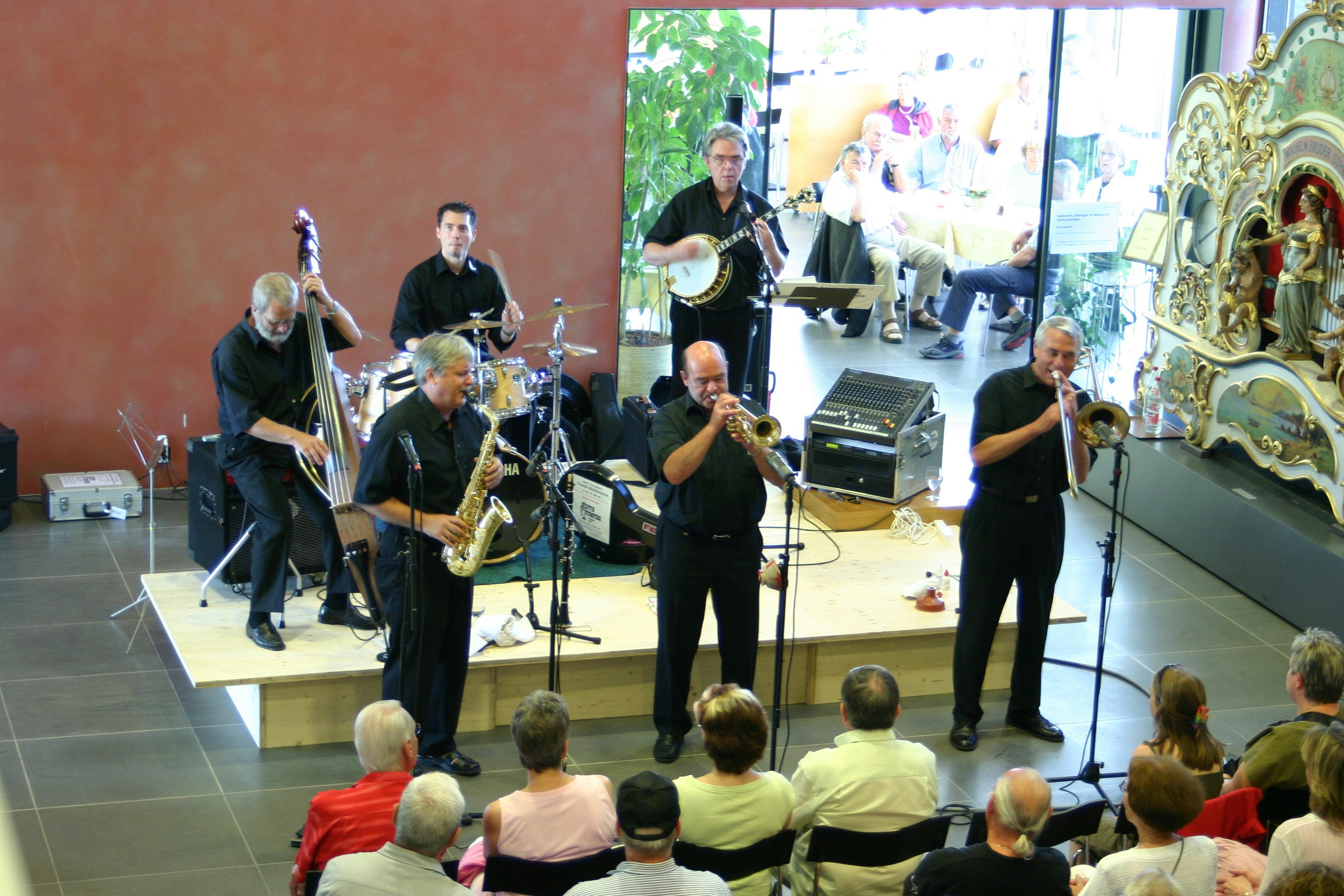 Jazz-Matinée mit den Steppin Stompers am 11. Juni 2006