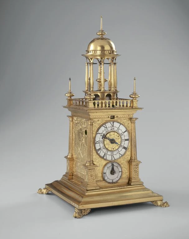Table clock (tower clock), mid 17th century