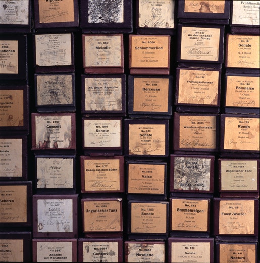 Music rolls for Welte Philharmonie organs