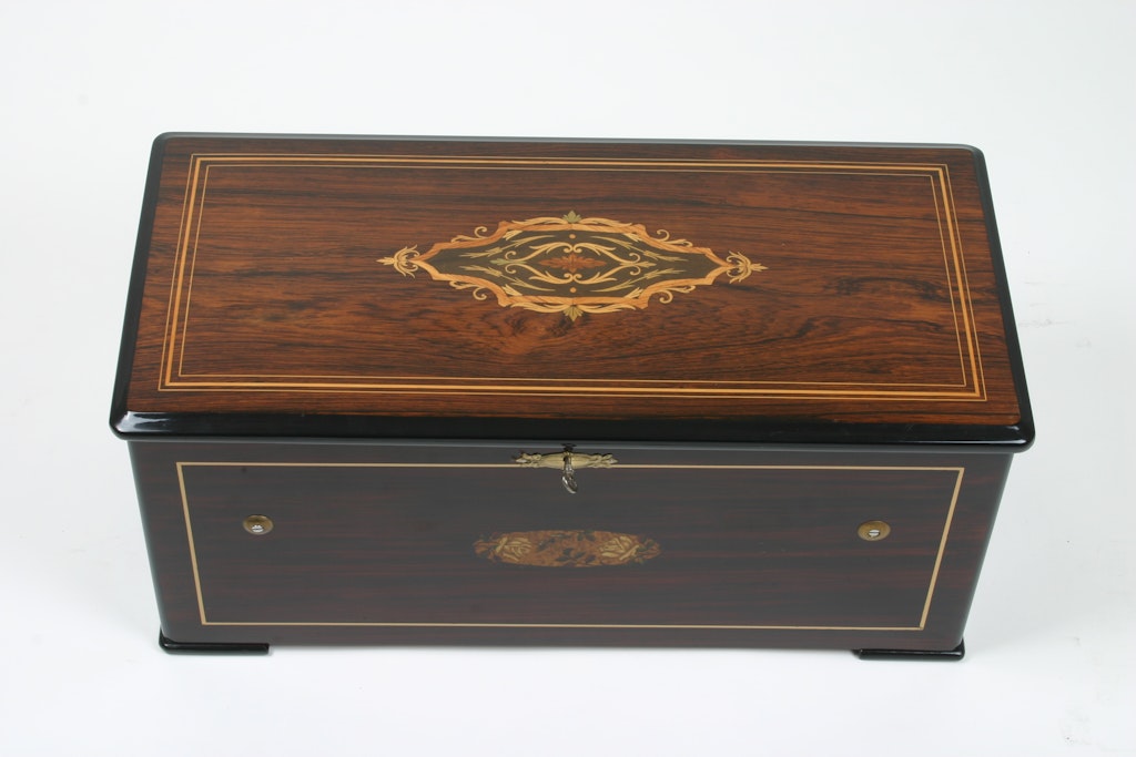 Music Box Voix Celeste, 8 melodies, Ste-Croix around 1870