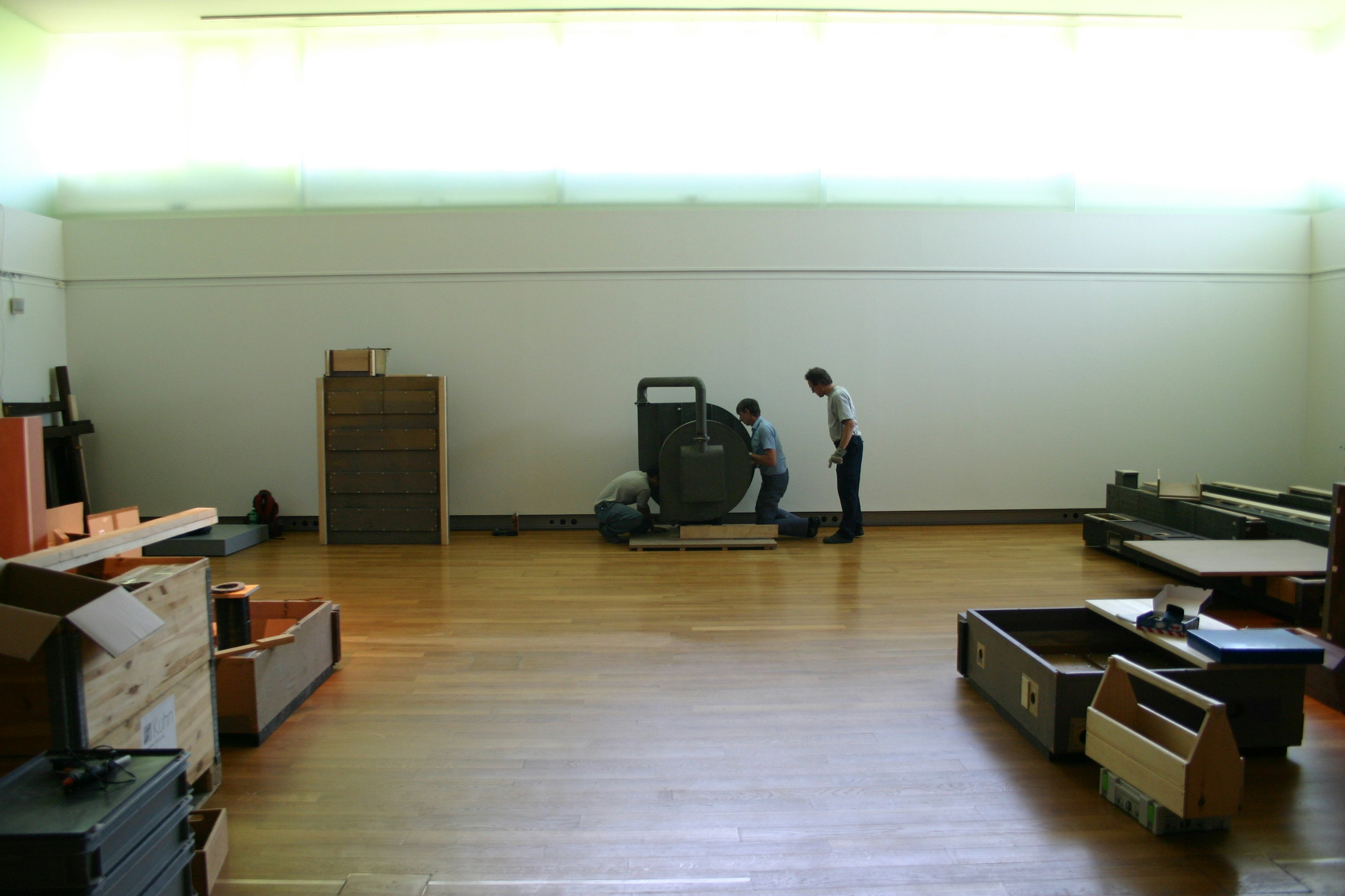 Remontage de l’orgue