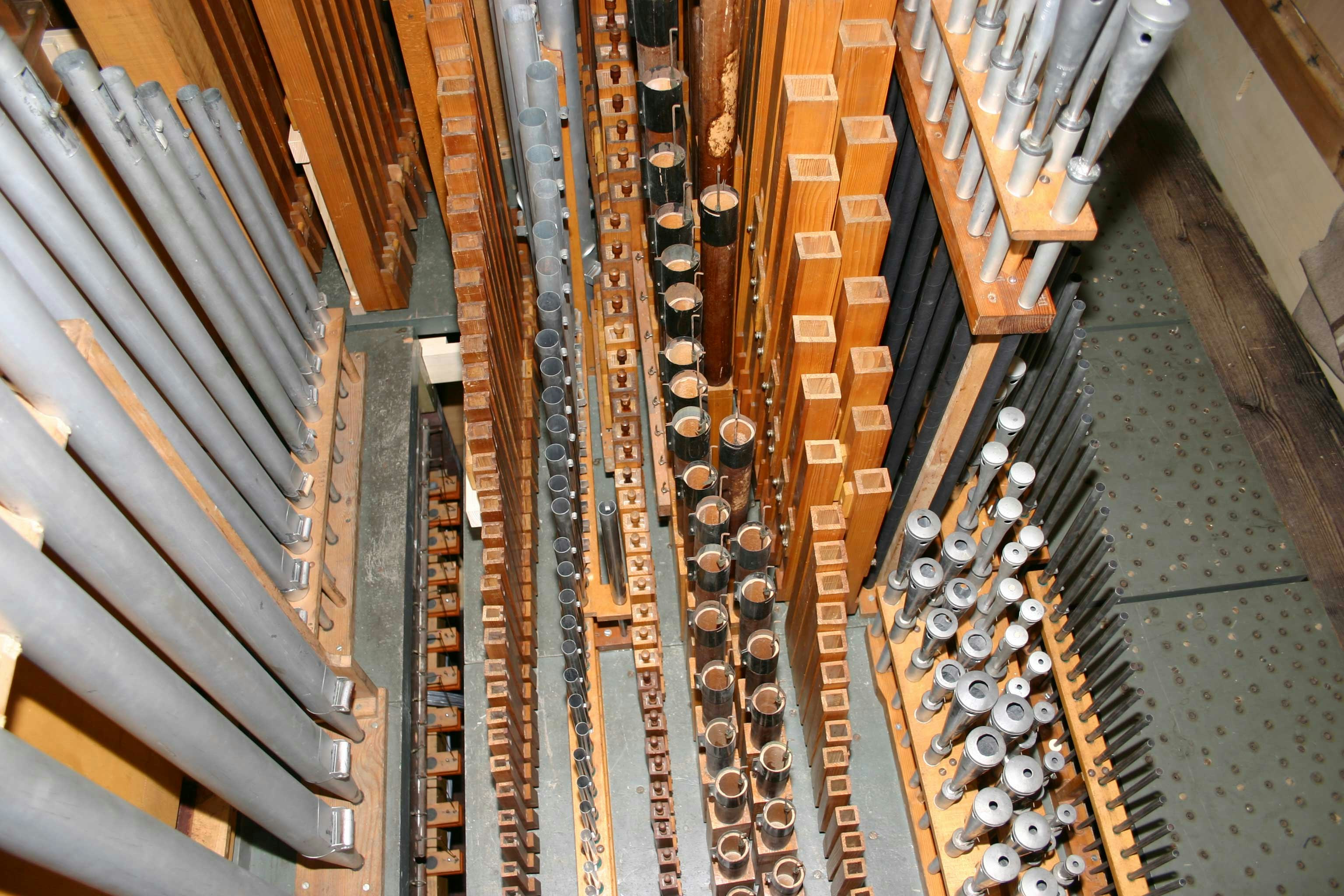 Remontage de l’orgue