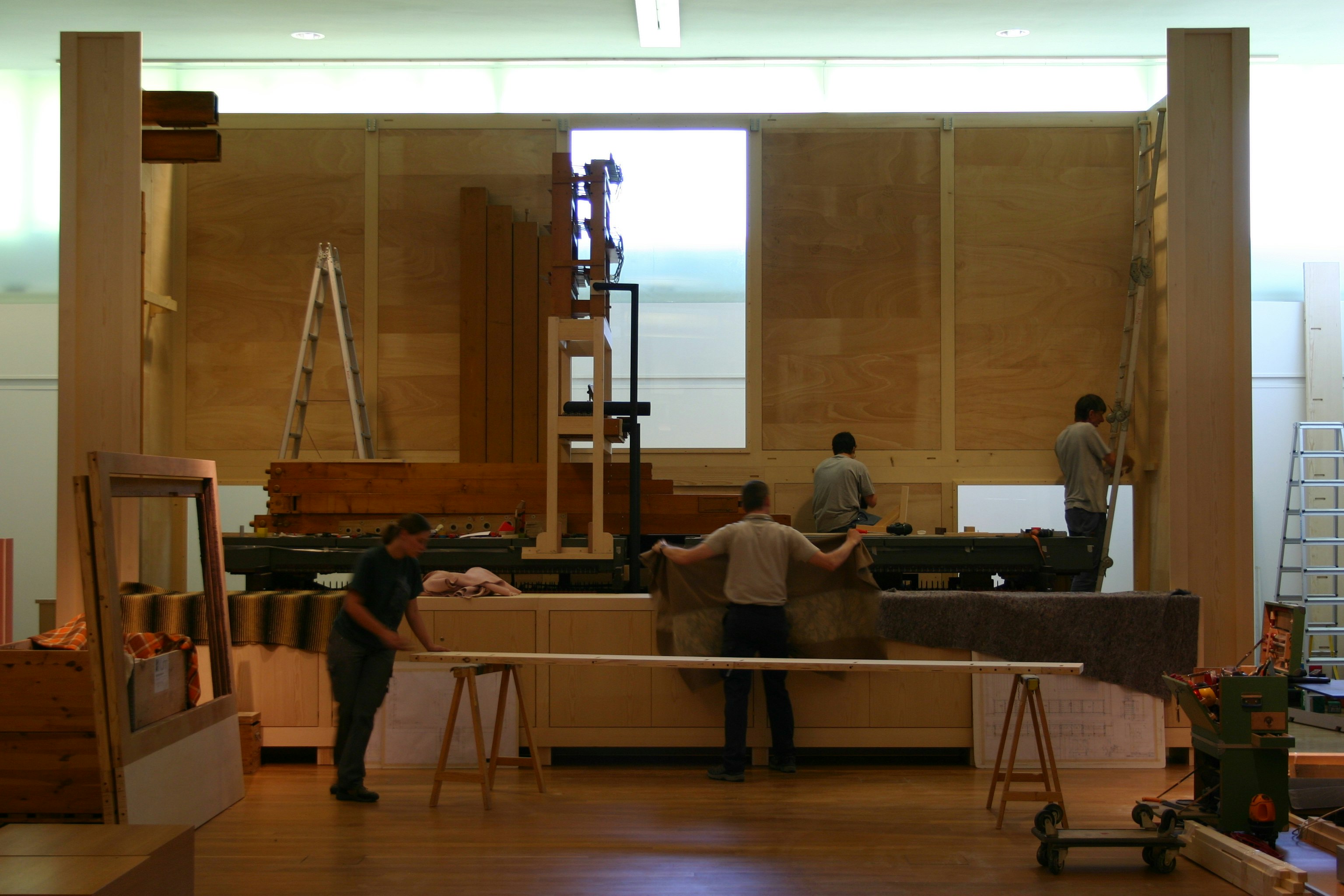 Montaggio dell’organo