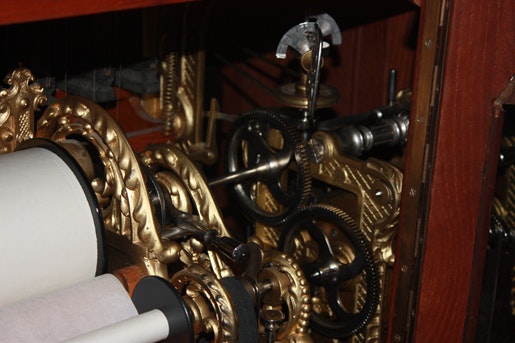 Welte Cottage: dettaglio del dispositivo per la riproduzione del suono